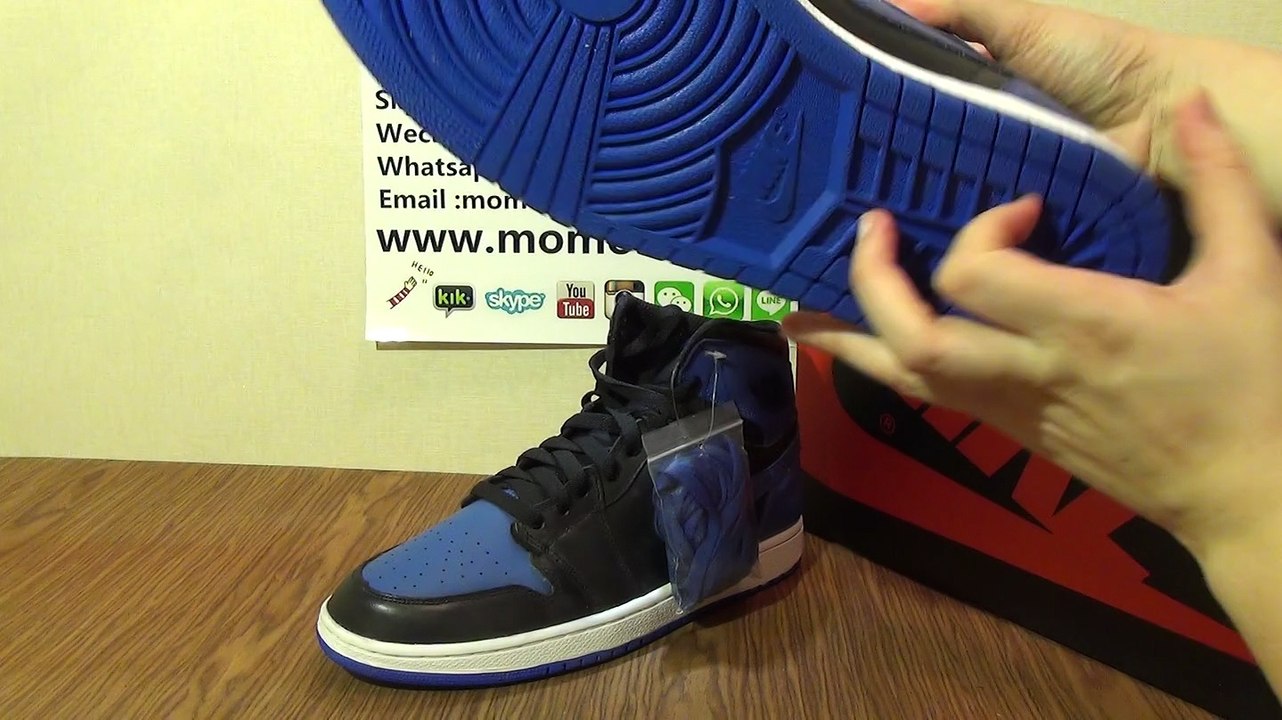 Authentic Air Jordan 1 Retro Royal Blue