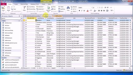 32/50 - Macro Dlookup Functions - Microsoft Access 2010 Tutorial
