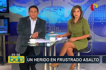 El Agustino: balacera en intento de asalto deja dos personas heridas