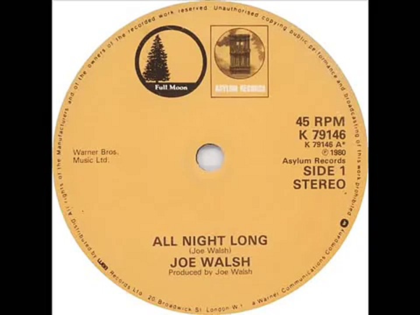 Joe Walsh - "All Night Long" - video Dailymotion