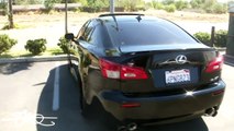 BACK IN BLACK!  2011 Lexus ISF Lowered on 20