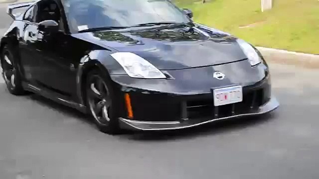Nissan 350z Nismo BURNOUT DRIFTING on STREET!