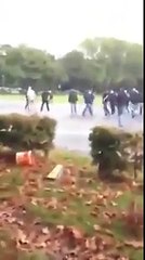 Köln - Gladbach 21.09.2014 Schlägerei Hooligans