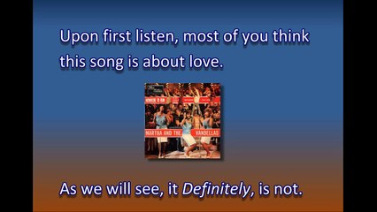 Something Wicked: Nowhere to Run by Martha and the Vandellas (Motown Songs Revealed)