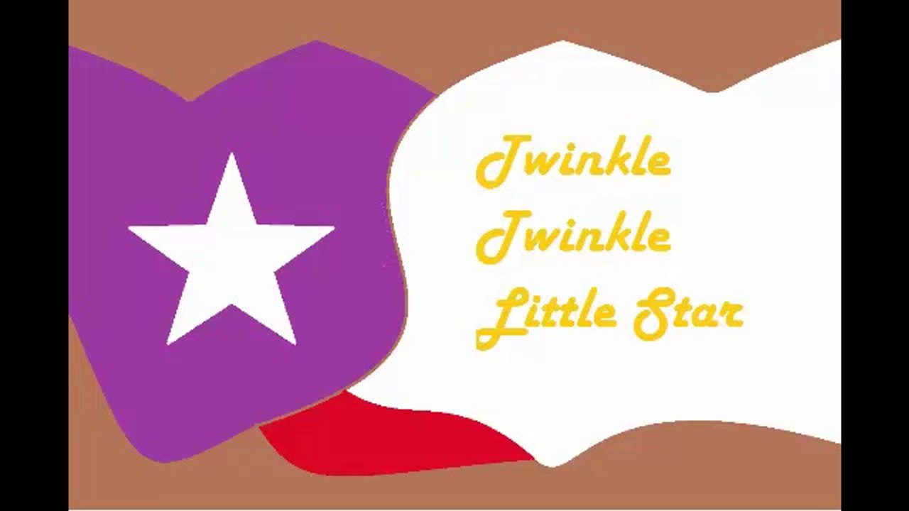 Twinkle Twinkle Little Star English Rhyme