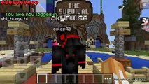 Survival game sur minecraft pe Français