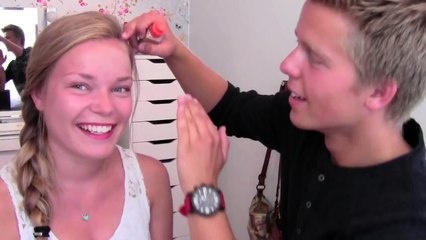 My Twin Brother Does my Makeup!