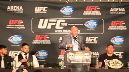 Dana White raves about 'educated' Mexican crowd