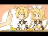 Kagamine Rin & Len are Hungry【VOCALOID】