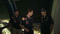 Formula 1 2011 Red Bull Racing Post Race Interview Singapore Vettel, Webber, Horner, Newey