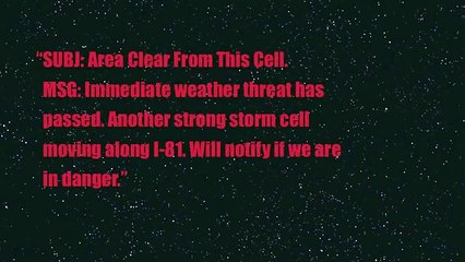 Glade Spring, Virginia Tornado: A Monologue of a College Student April 27, 2011
