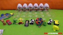 30 Surprise Eggs Kinder Surprise Disney Planes Cars 2 SpongeBob Dora the Explorer Shrek Un