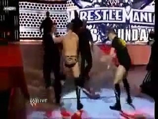 Triple H, Vince McMahon and Shane McMahon attack legacy