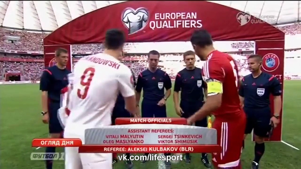Poland 4-0 Georgia - European Championship 2016 - Qualifications - Highlights
