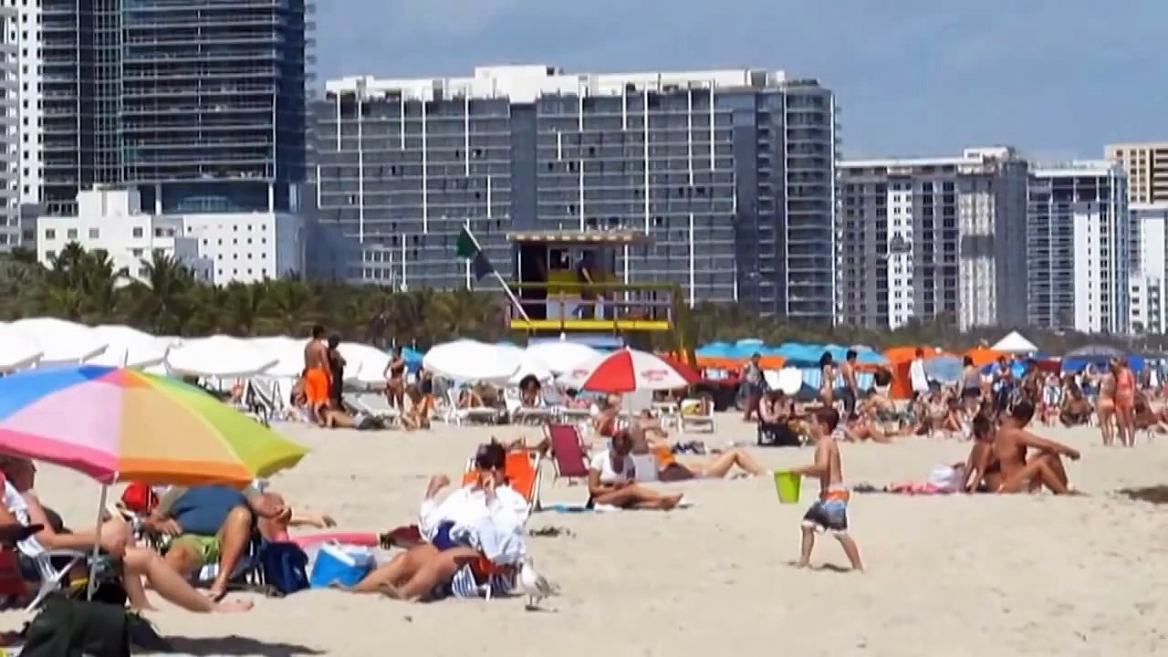 MIAMI BEACH. South Beach. Florida. USA. March 2014