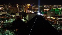 Earth Hour 2014 Las Vegas From Atop miX Lounge at THEhotel Mandalay Bay 3-29-14