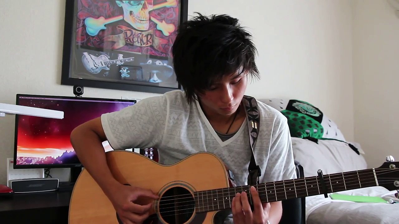 Nothing else matters guitar cover (acoustic finger pick)