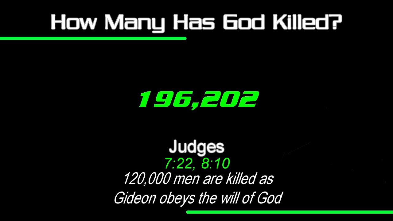 How Many Has God Killed?