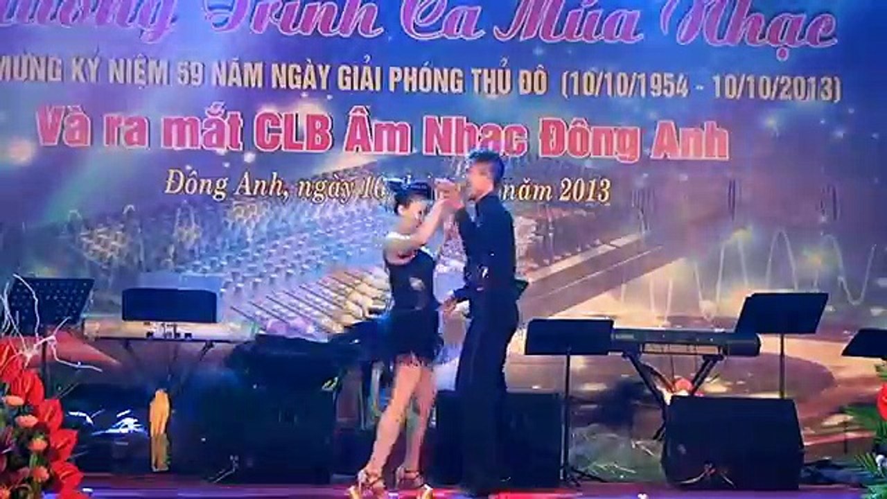 Khiêu vũ Chachacha - CLB Âm nhạc Đông Anh