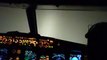A320 Cockpit view of a low visibility landing...