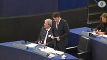 Chiusura del Semestre di Presidenza del Consiglio Ue, replica di Renzi al Parlamento europeo