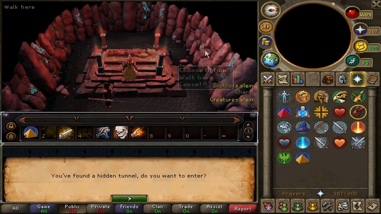 Runescape Barrow Run With EOC!