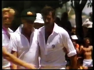 Lillee, Thompson, Dymock bowling vs England 1979