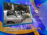 Lambayeque: Robo a mano armada en pleno centro de Chiclayo