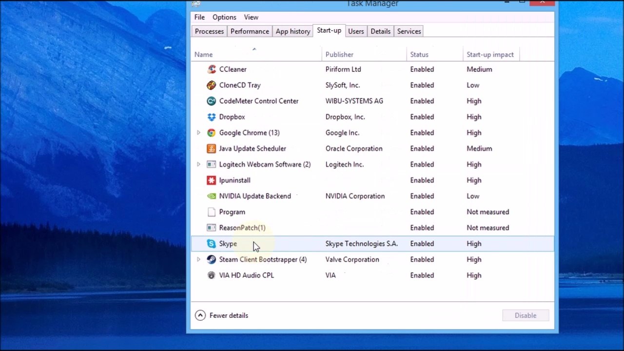 Speed Up Windows 8 Computer Part 1