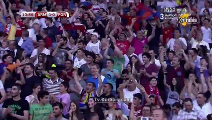 اهداف مباراة البرتغال 3-2 ارمينيا