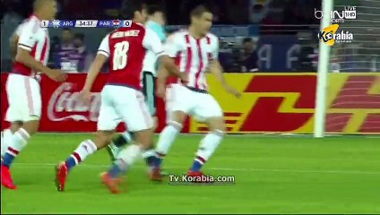 اهداف مباراة الارجنتين 2-2 باراغواي
