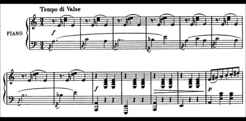 Khachaturian - Waltz, from "Masquerade" (piano version)