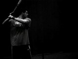 Sports Science video of MYSELF hitting a baseball with a wooden bat