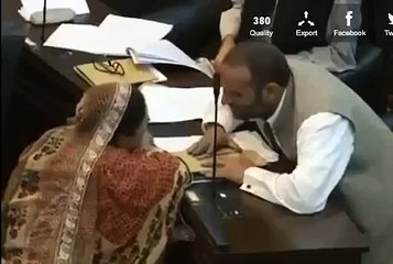 Kiss Scandal in Pakistani Parliament