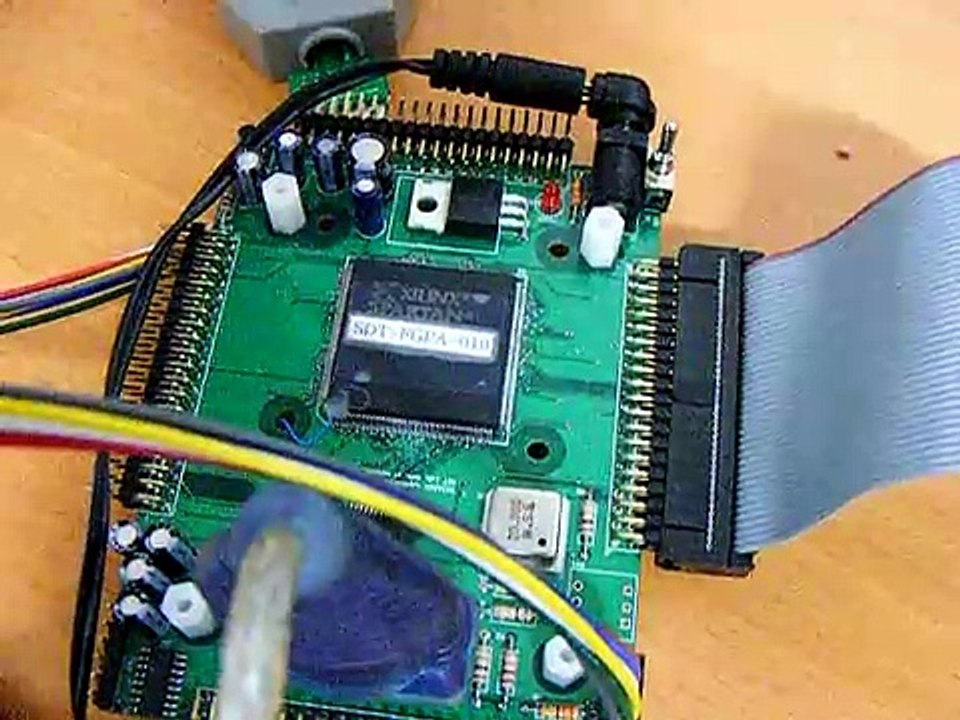 digital photo frame using fpga board
