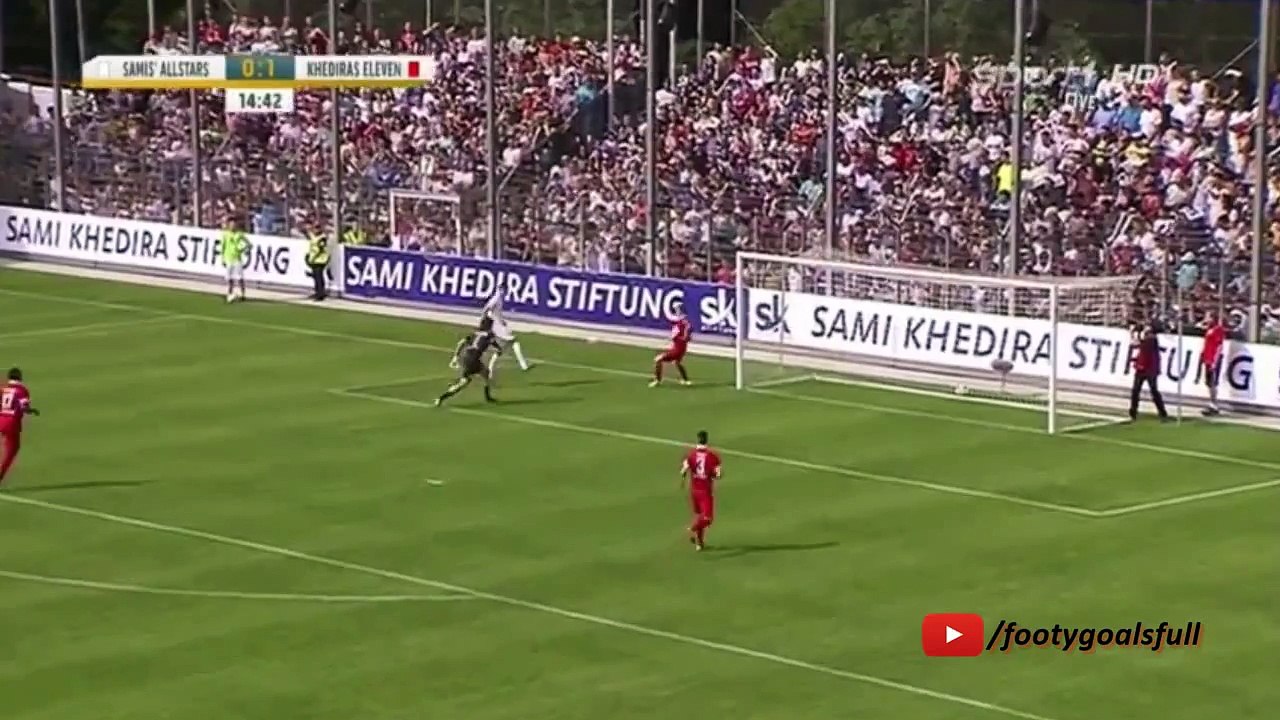 Julian Draxler Goal  1:2 - Sami's All Stars vs Khedira's Eleven 14.06.2015