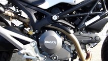 2012 Ducati Monster 696 (white), AT PANDORA'S MOTORSPORTS