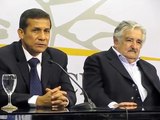 Ollanta Humala en Uruguay