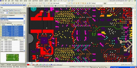 Altium Designer - DDR2 routing and layout