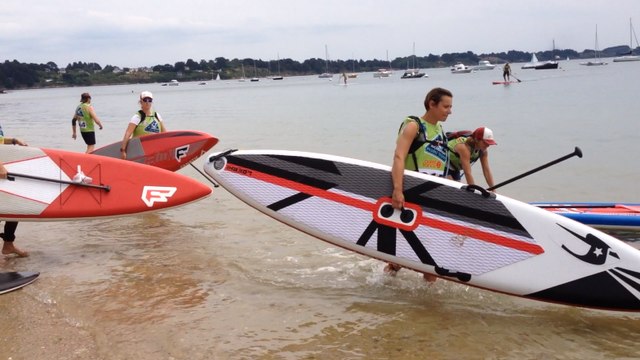 Loïck Peyron au Morbihan Paddle Trophy