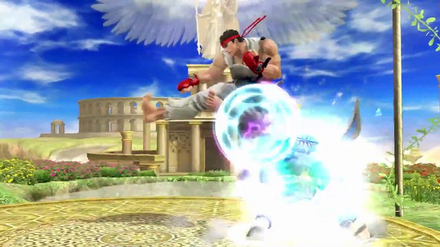 SUPER SMASH BROS - RYU Gameplay Trailer - Wii U, 3DS (Full HD)