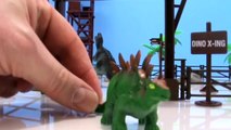 Dinosaur Jurassic Park Toy Video by Animal Planet MEGA DINO PARK Playset ToyPals.tv