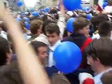 Rue de la boétie20h Résultat élections présidentielles 6 mai