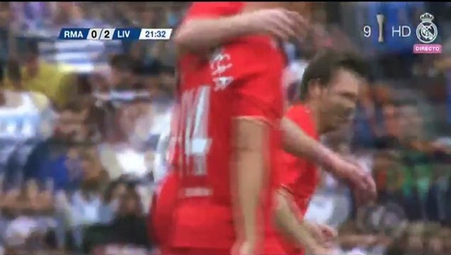 Owen Goal 0_2 - Real Madrid Legends vs Liverpool Legends 14.06.2015