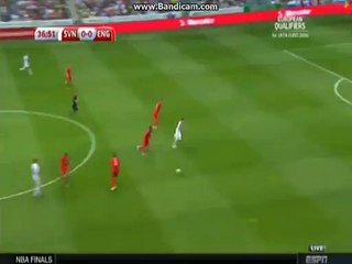 Milivoje Novakovic goal | Slovenia 1-0 England 14/06/2015