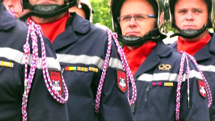 VIDEO. 500 pompiers au congré départemenal de Buzançais