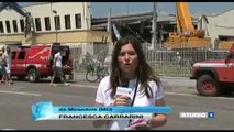 Diretta del Terremoto 29 Maggio a Mirandola (Modena) - Studio1 TV - Canale 80