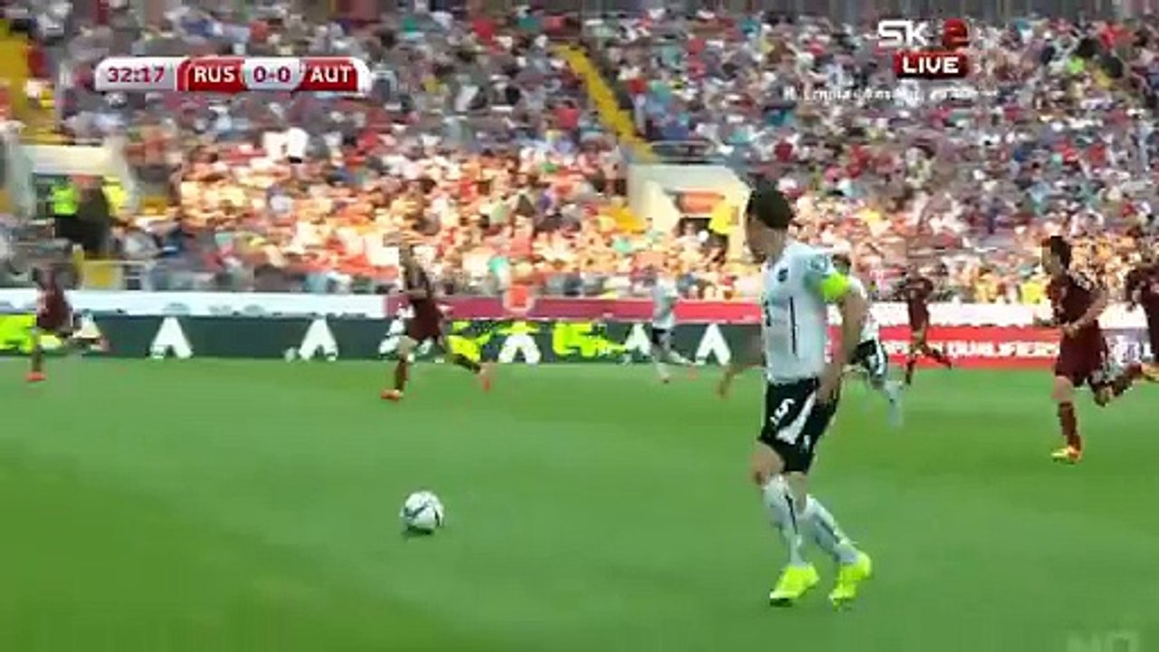 HT | Russia vs Austria 0-1 1st Half Highlights 14.06.2015
