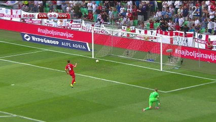 Slovenia - England 2-3, Novakovič (1-0, 37'), 14.06.2015. Full HD