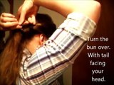 Victorian/Modern Hair Updo Tutorial -for long and thick hair.